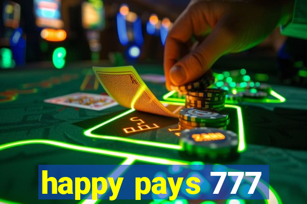 happy pays 777